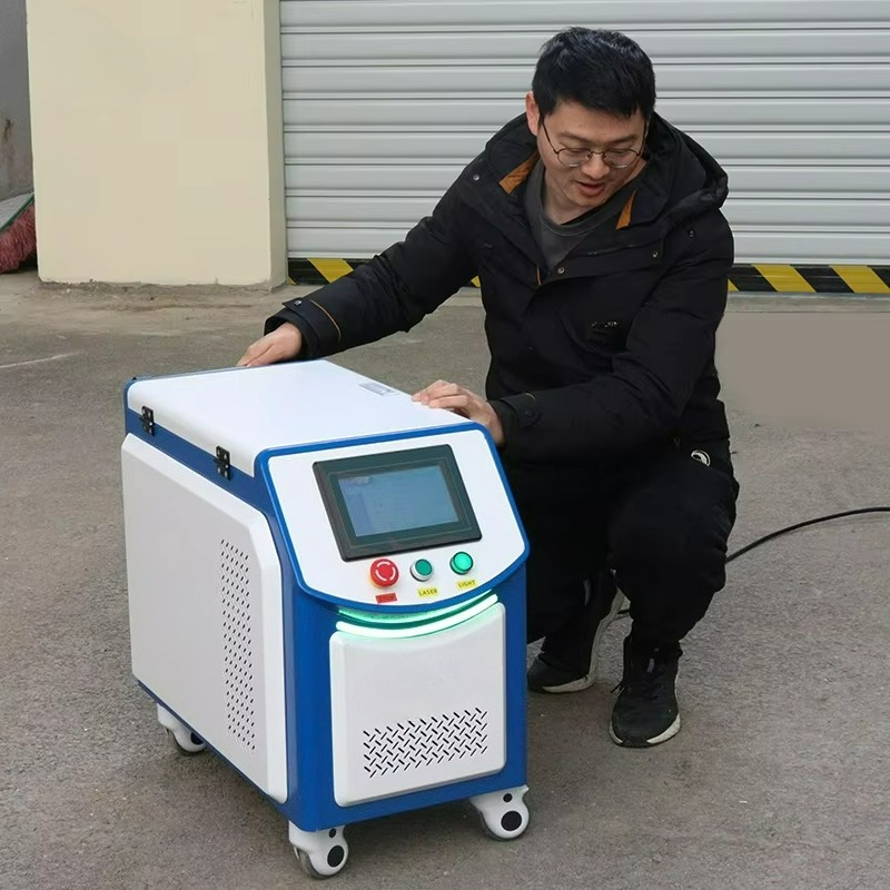 Industrial Laser Cleaning Equipment - SWT 200W 300W Taşınabilir Darbeli Lazer