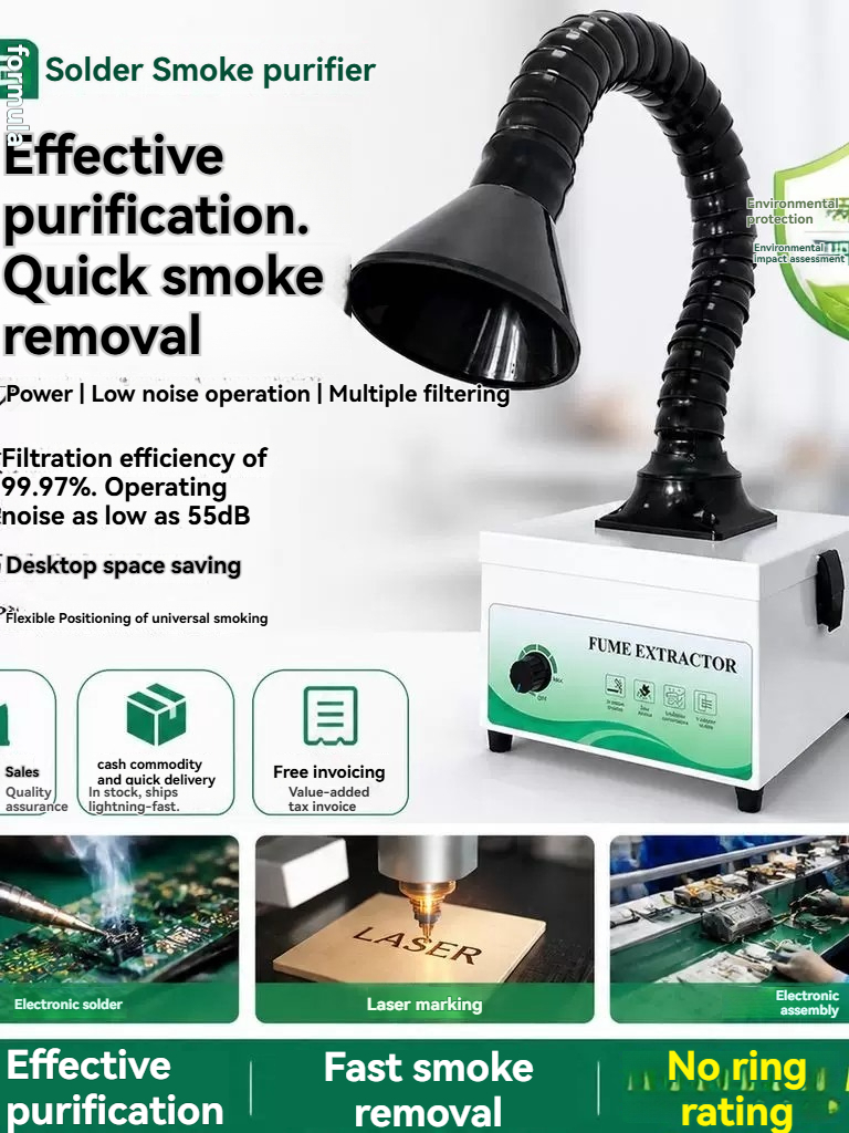 Industrial Laser Solder Iron - Mini Lehim Dumanı Emici – Lehimleme