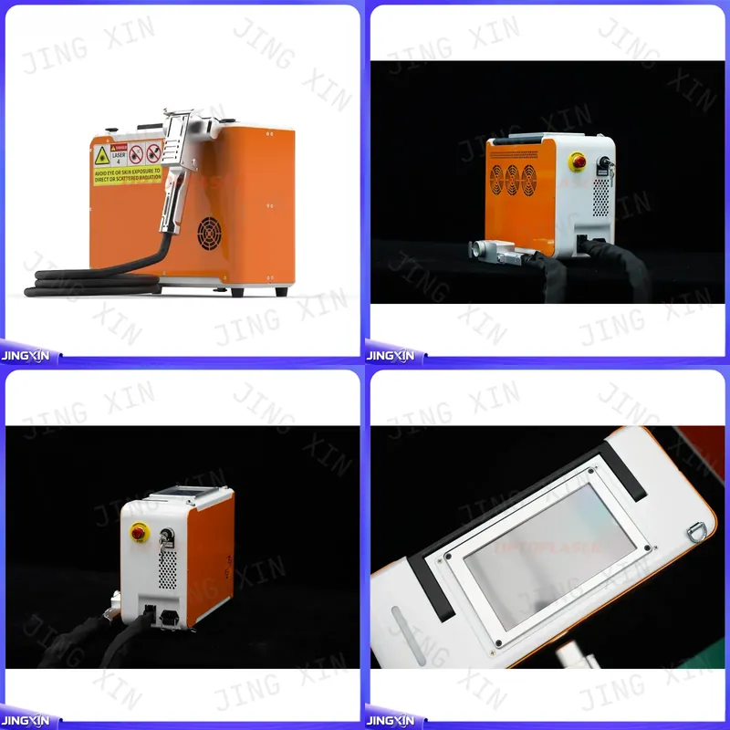 Industrial Laser Cleaning Equipment - Maksimum 100W Taşınabilir Darbeli Lazer Temizleme