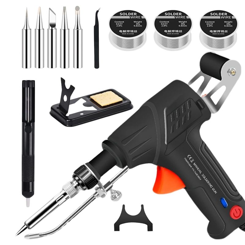 Industrial Laser Solder Iron - AC88-Ayyecoeeye Dahili Isıtmalı Endüstriyel Lazer Kaynak