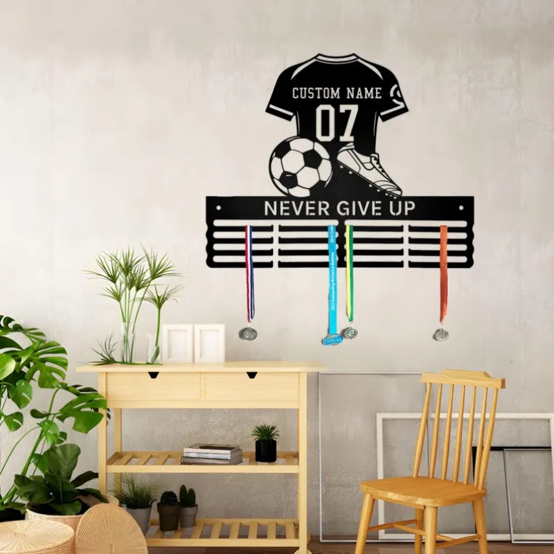 Industrial Laser Marker - Kişiye Özel İsimlik Askısı, Futbol Madalyası