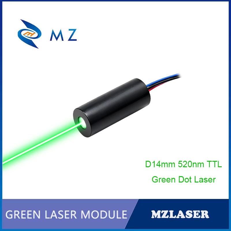 Industrial Applications Of Laser - Kompakt Mini TTL PWM Yeşil Nokta