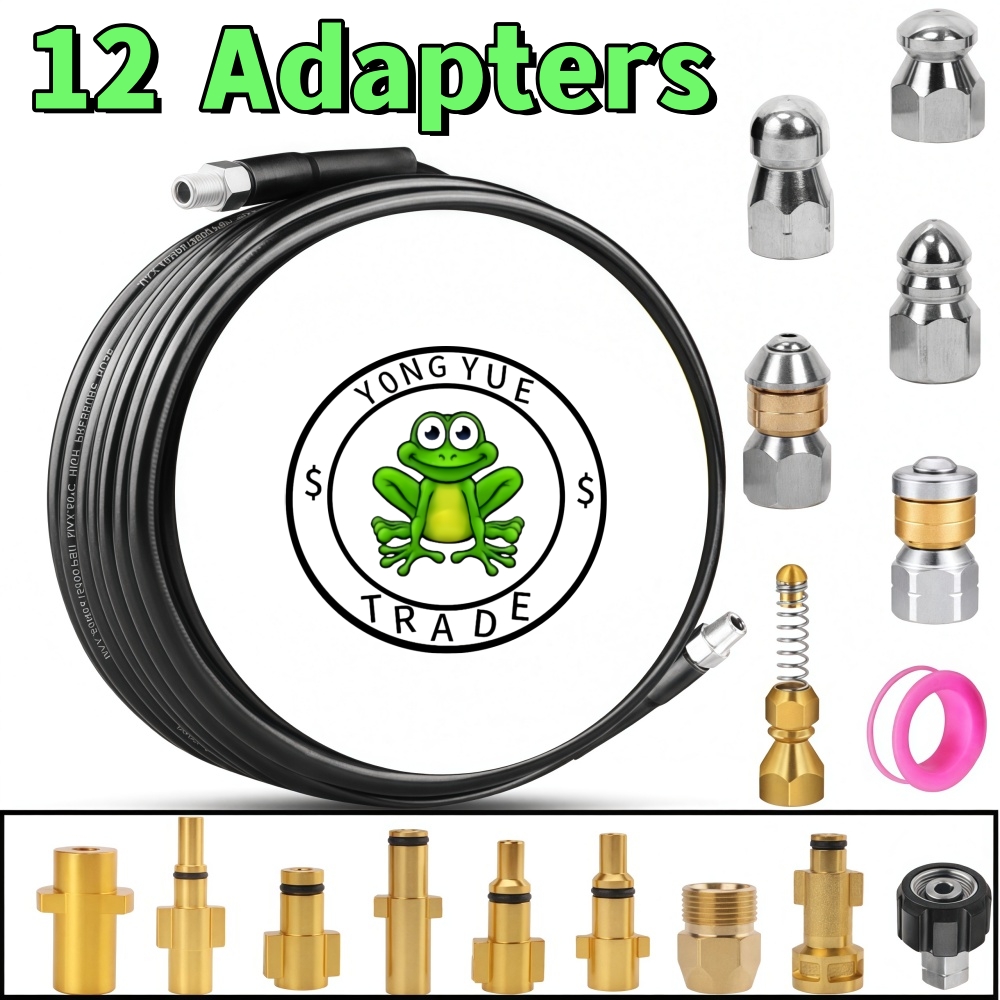 Laser Nozzle Ceramic - 5 ~ 50m Basınçlı Yıkayıcı Kanalizasyon