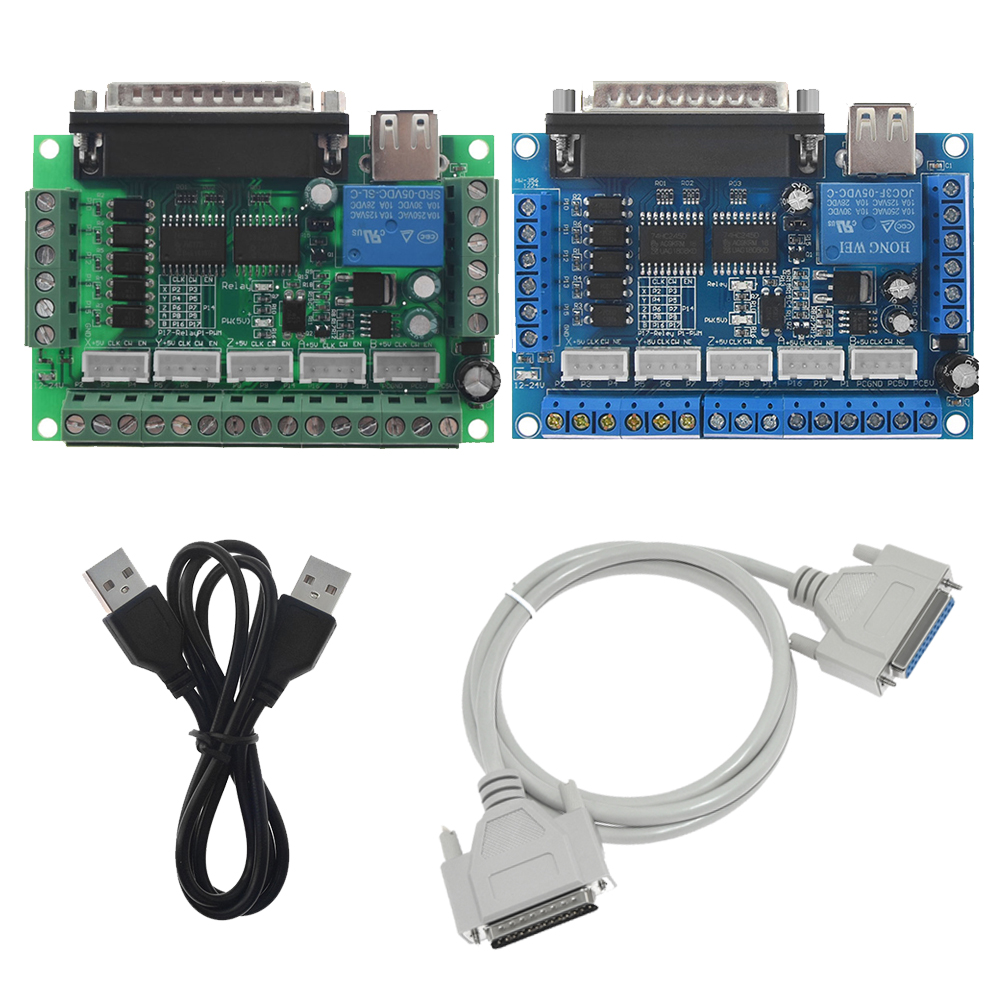 Breakout Board Mach3 - CNC MACH3 Paralel Port Kontrolü, 5