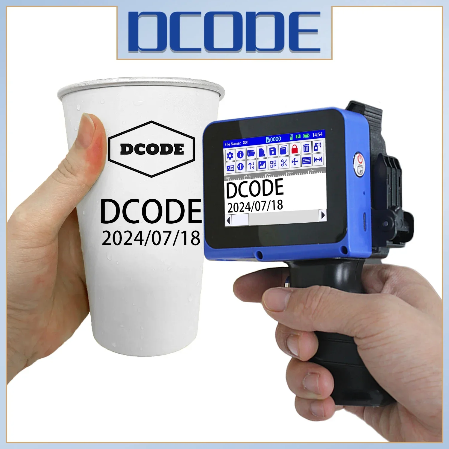 DCODE DC12 Taşınabilir Mini Bö - Industrial Laser Printing Machine incelemesi ve fiyatı