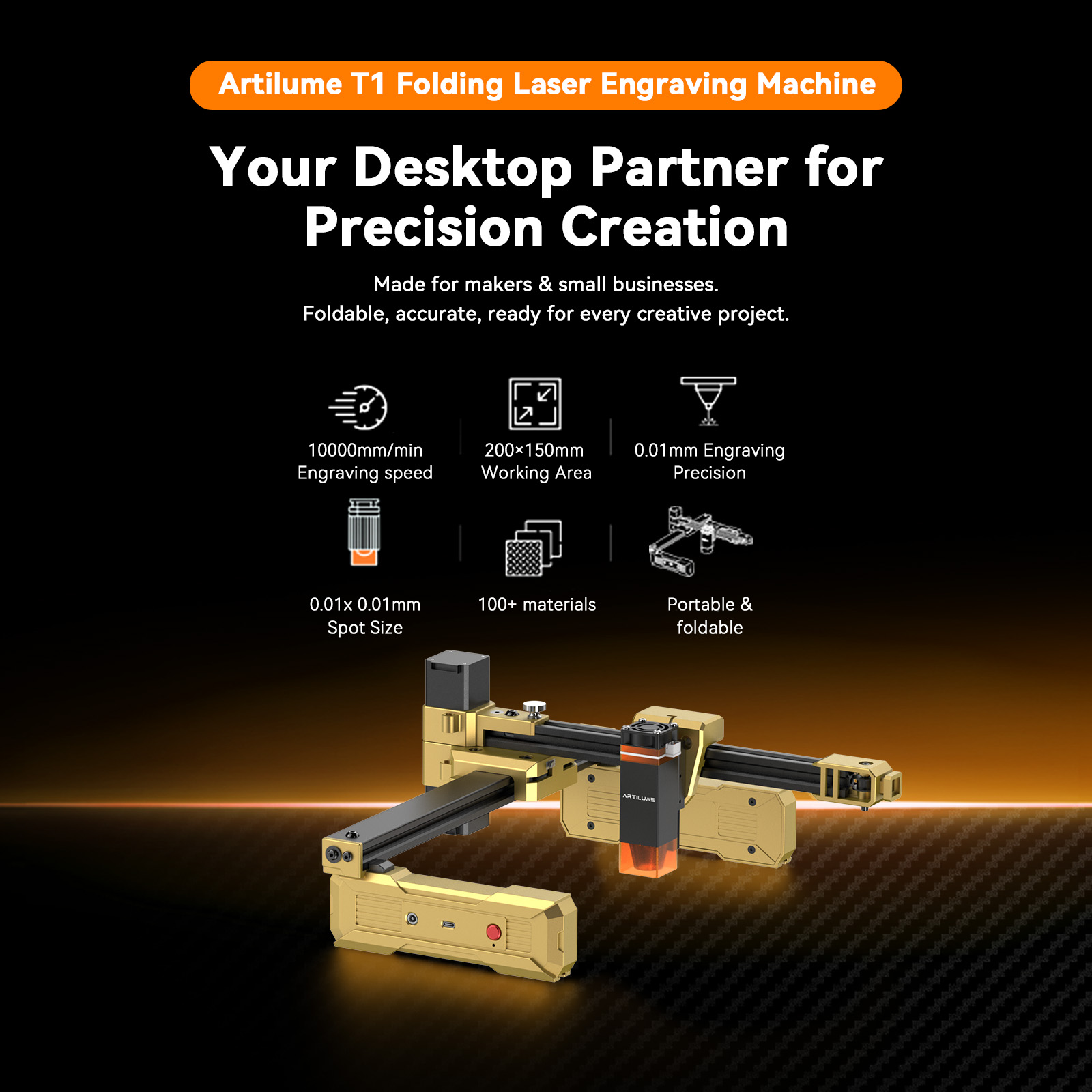 Artilume T1 7W Lazer Gravür Ma - Industrial Laser Etching Machine incelemesi ve fiyatı