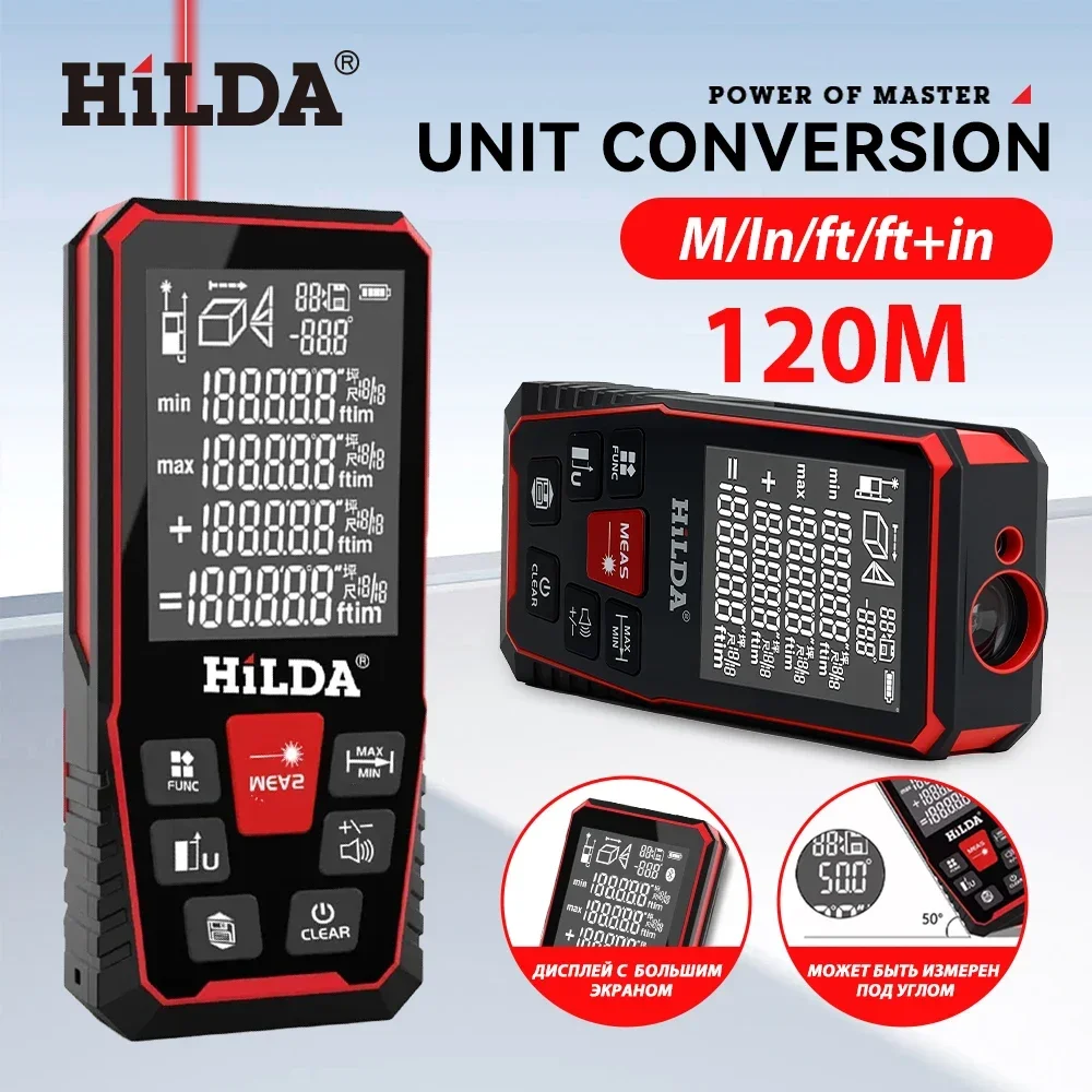 HILDA lazer mesafe 50M/100M/12 - Industrial Laser Rangefinder incelemesi ve fiyatı