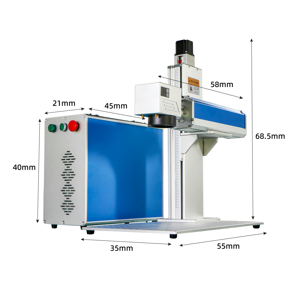 Raycus Fiber Lazer Gravür Maki - Industrial Laser Marking Machine incelemesi ve fiyatı