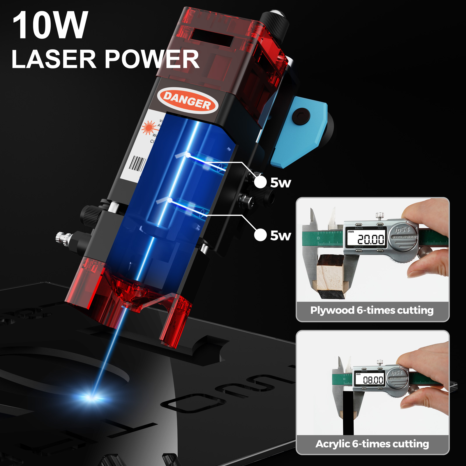 TwoTrees TTS-10 Pro 80W Lazer  - Industrial Laser Printing Machine incelemesi ve fiyatı