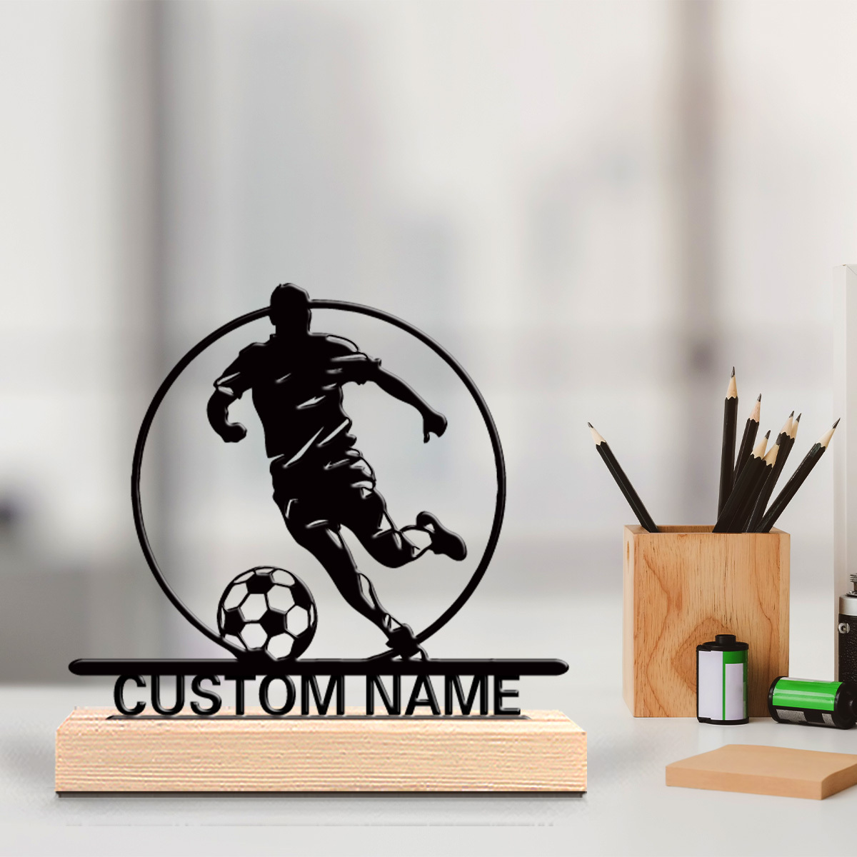 İsme Özel Metal Futbolcu Heyke - Industrial Laser Marker incelemesi ve fiyatı