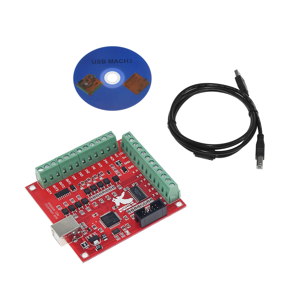MACH3 CNC USB 100Khz kesme pan - Breakout Board Mach3 incelemesi ve fiyatı