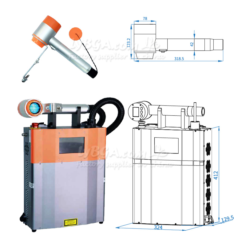 LY-LCG100A 100W Darbeli Lazer  - Industrial Laser incelemesi ve fiyatı