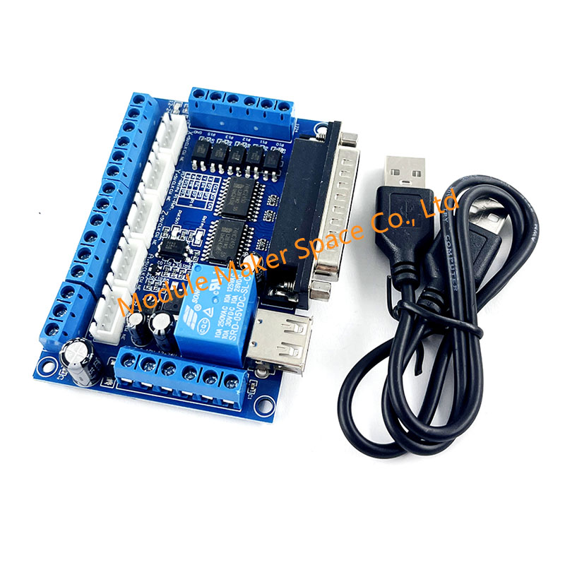 MACH3 5 Eksen CNC kesme panosu - Breakout Board Mach3 incelemesi ve fiyatı