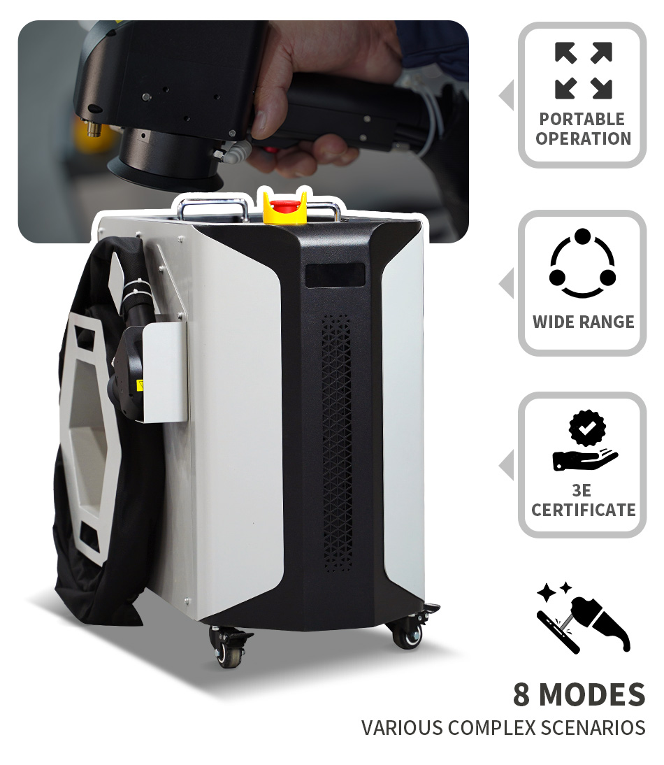 Metal, Otomotiv Parça Restoras - Industrial Laser Cleaning Equipment incelemesi ve fiyatı