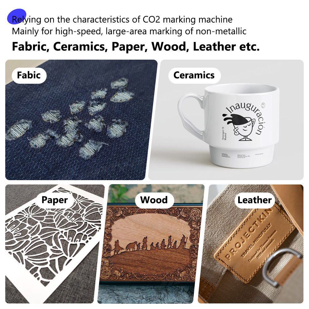 Çok Yönlü CO2 Uçan Lazer Marka - Industrial Laser Printing Machine incelemesi ve fiyatı